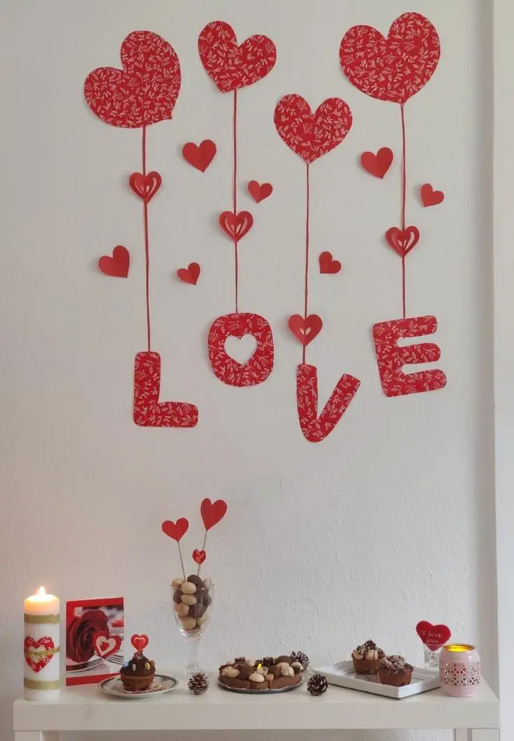 diy-valentine's-day-wall-art