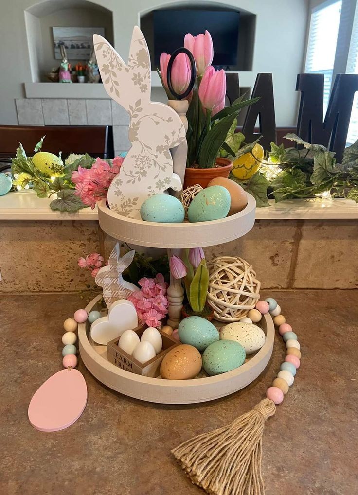 egg-cellent-accents-easter-tiered-tray-ideas