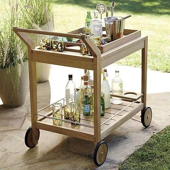 portable-bar-cart-outdoor-patio-decor-ideas