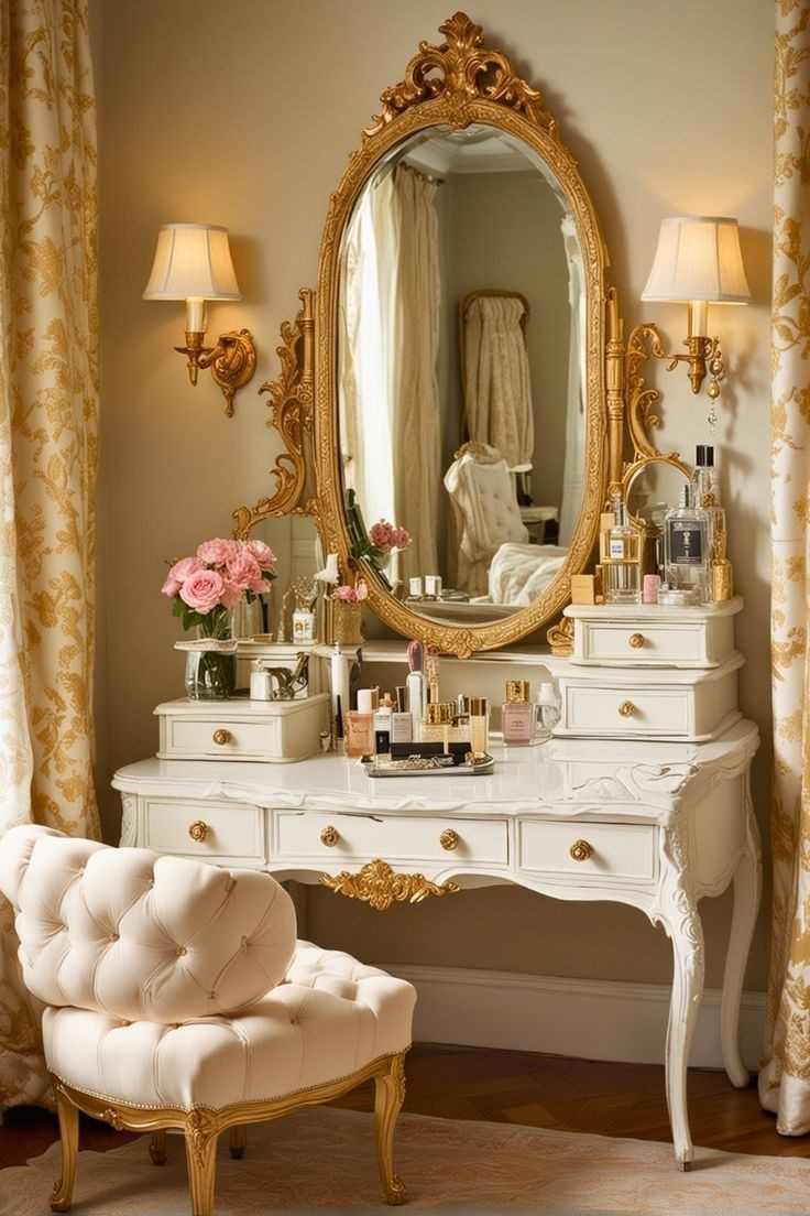 vintage-finds-makeup-vanity-decor-ideas