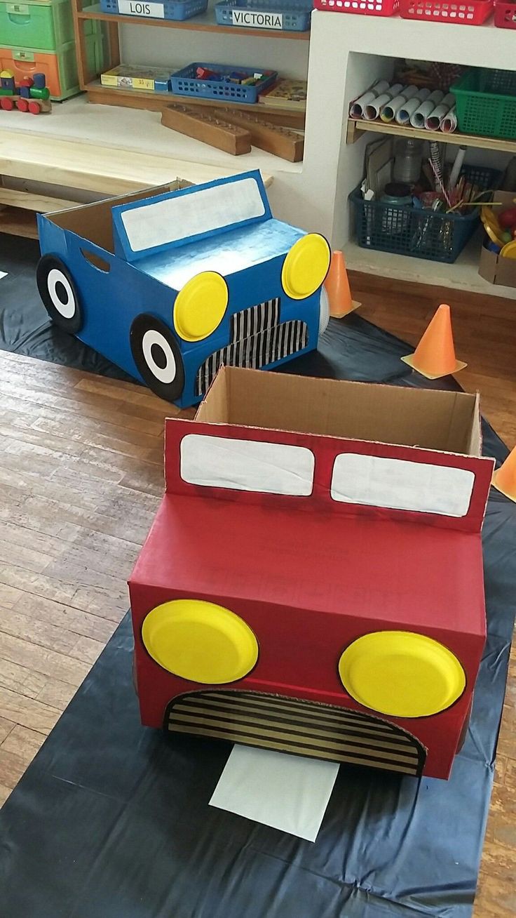 cardboard-car-box-crafts-for-kids