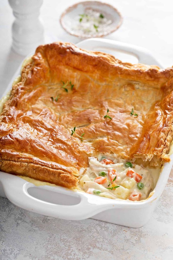 chicken-pot-pie-casserole-easter-casserole-ideas