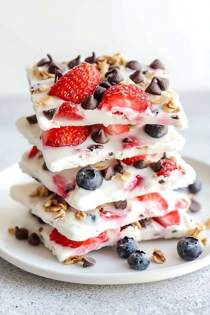 fresh-yogurt-bark-with-mixed-berries-and-almonds