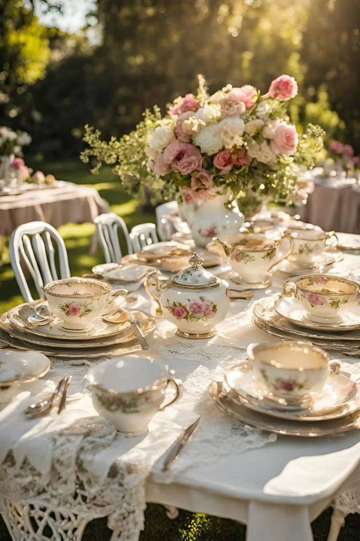 vintage-inspired-tea-party-reception-spring-wedding-ideas