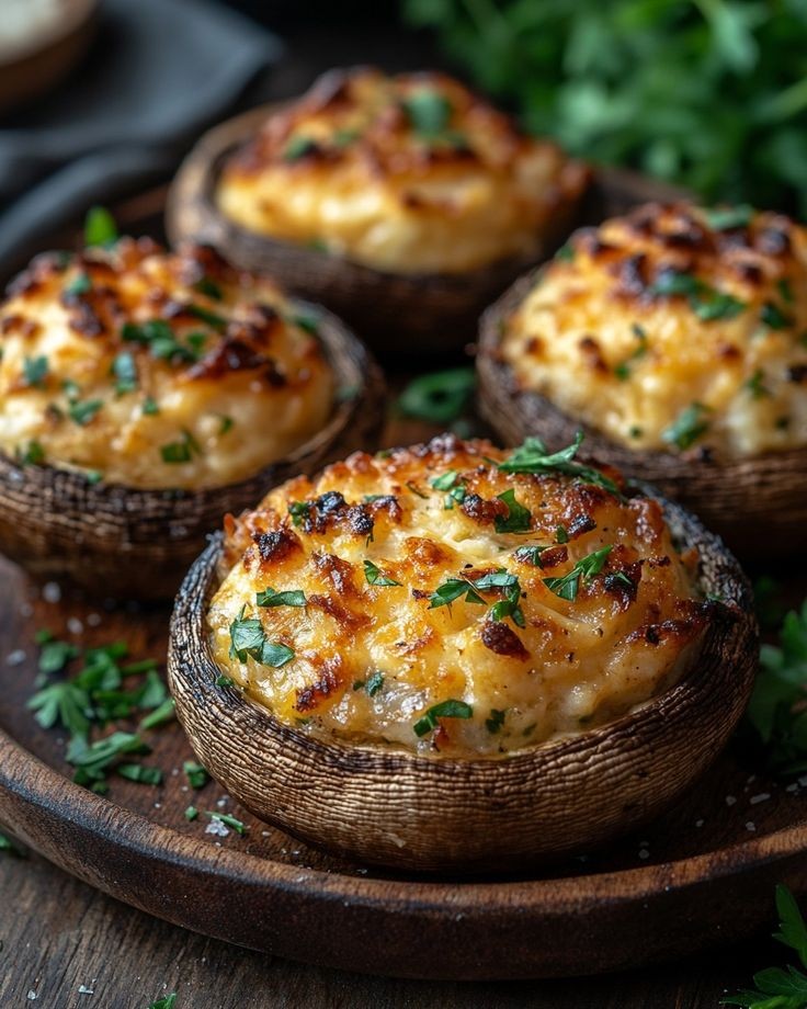 stuffed-mushrooms-easter-food-ideas