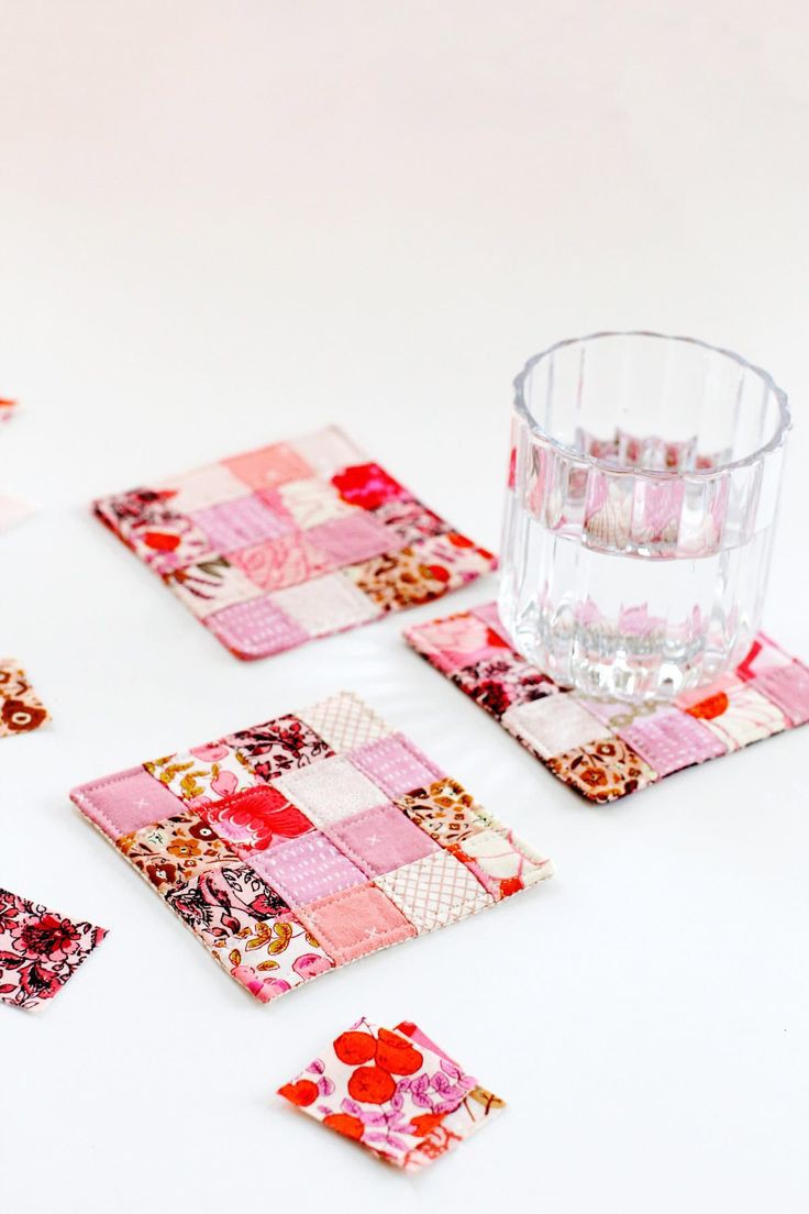 fabric-coasters