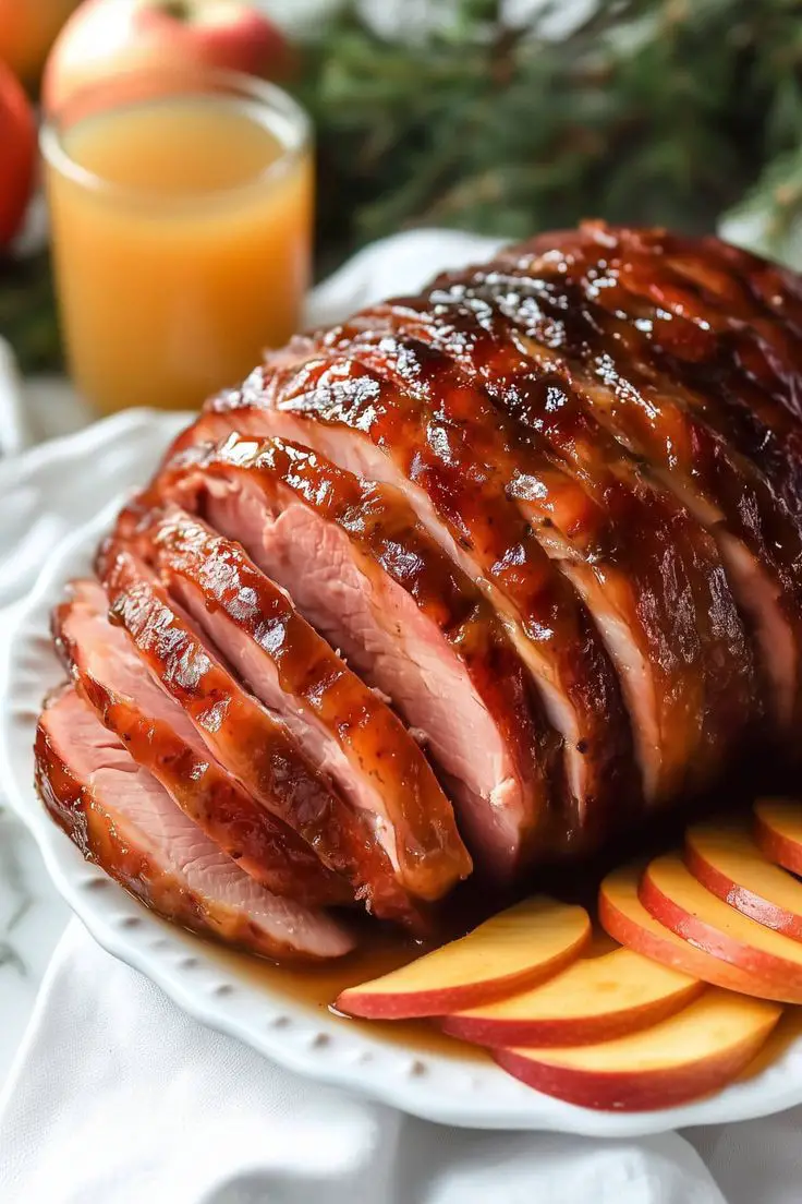 baked-ham-with-maple-glaze-easter-brunch-recipes