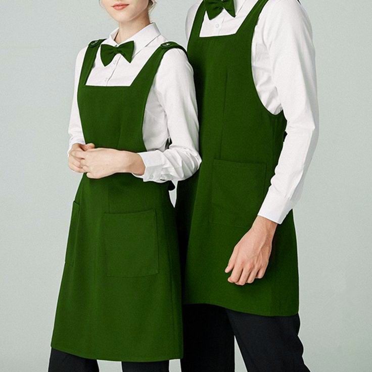 cute-green-aprons-for-cooking-together