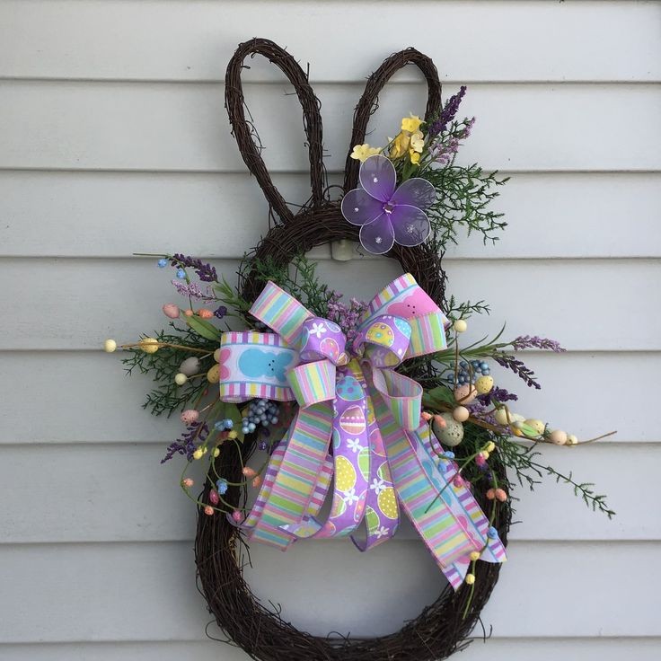 bunny-wreath-easter-door-decoration-ideas