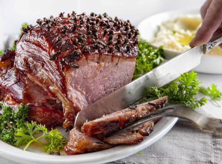 honey-glazed-ham-easter-food-ideas