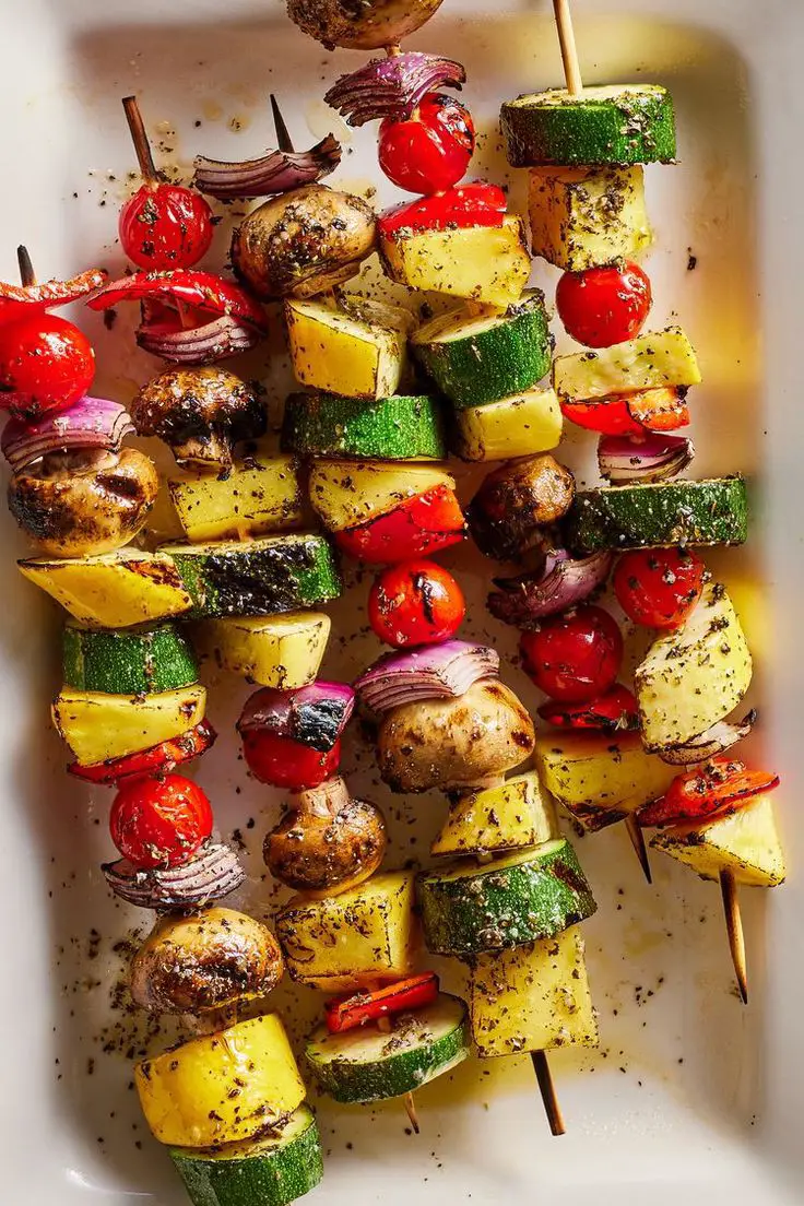 grilled-veggie-skewers