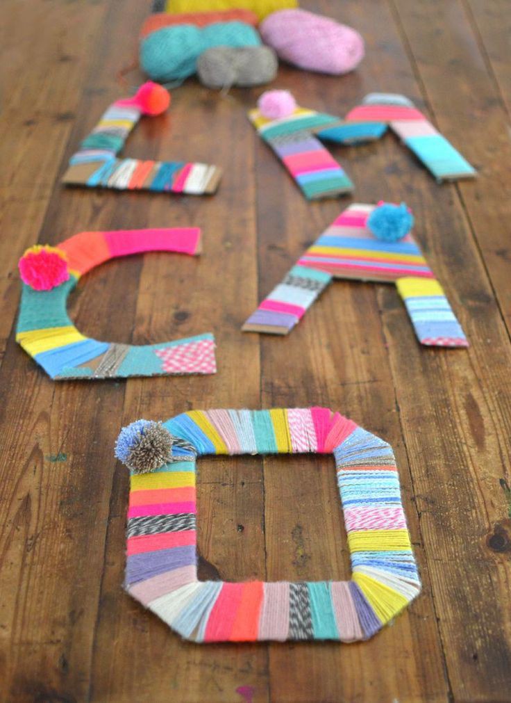 yarn-wrapped-letters