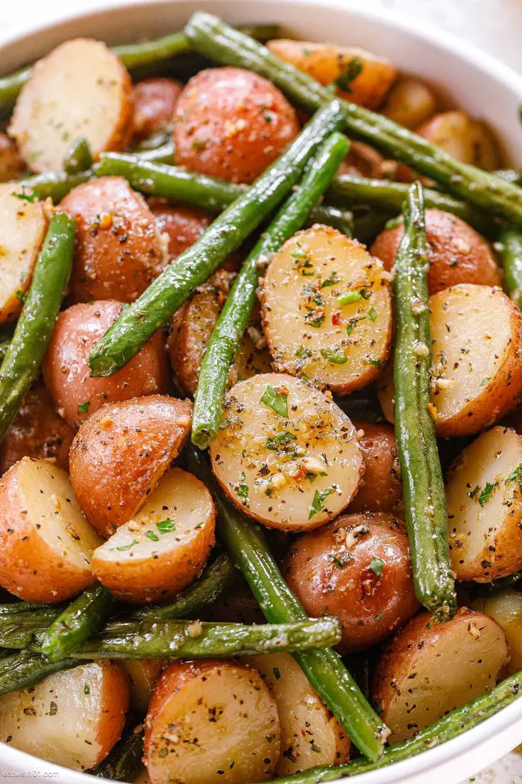 roasted-potato-and-green-beans-salad