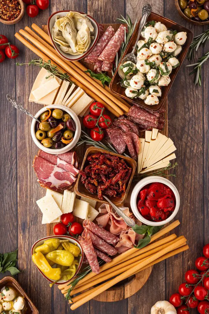 antipasto-platter-spring-picnic-ideas