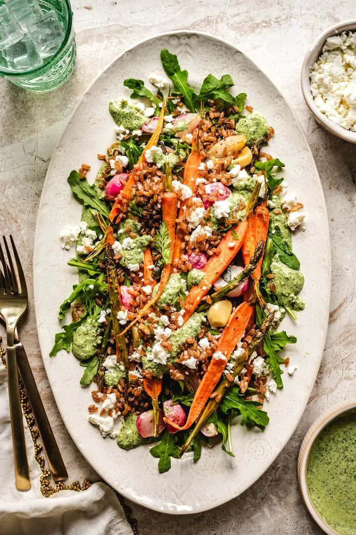 farro-and-spring-vegetable-salad