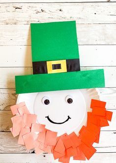 paper-plate-leprechaun-st-patrick's-day-kids-crafts