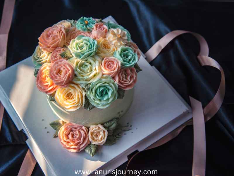 Floral-Buttercream-Cake