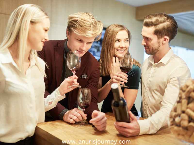 Wine-Tasting-at-Home-as-30-Budget-Friendly-Birthday-Party-Ideas-For-Adults