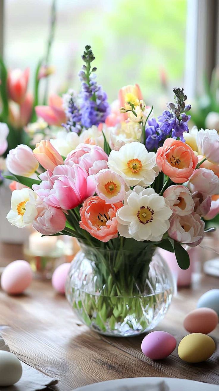 fresh-flower-bouquets-spring-centerpieces-ideas