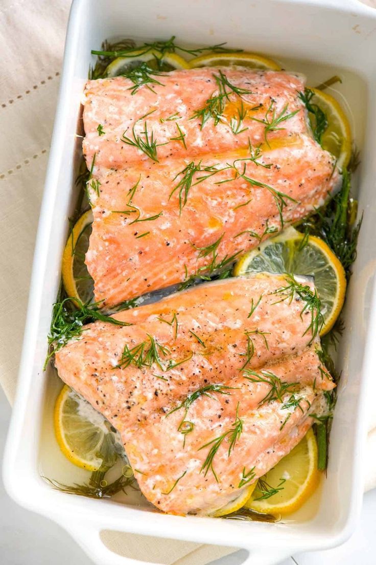 baked-salmon-with-dill