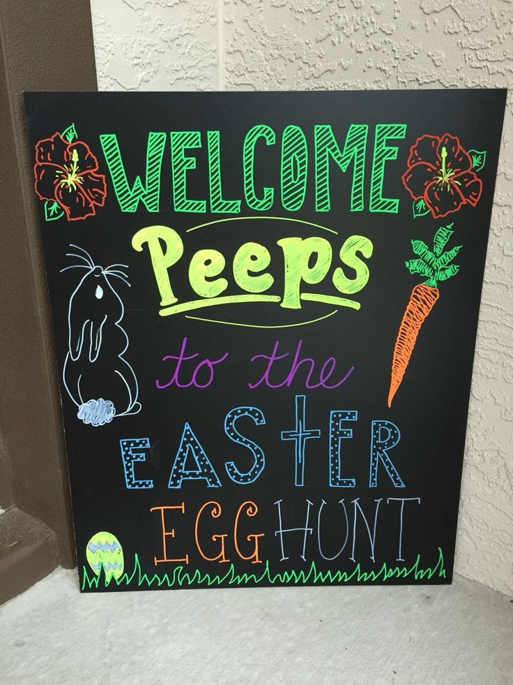 chalkboard-sign-easter-door-decoration-ideas