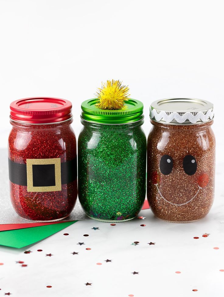 glitter-jars