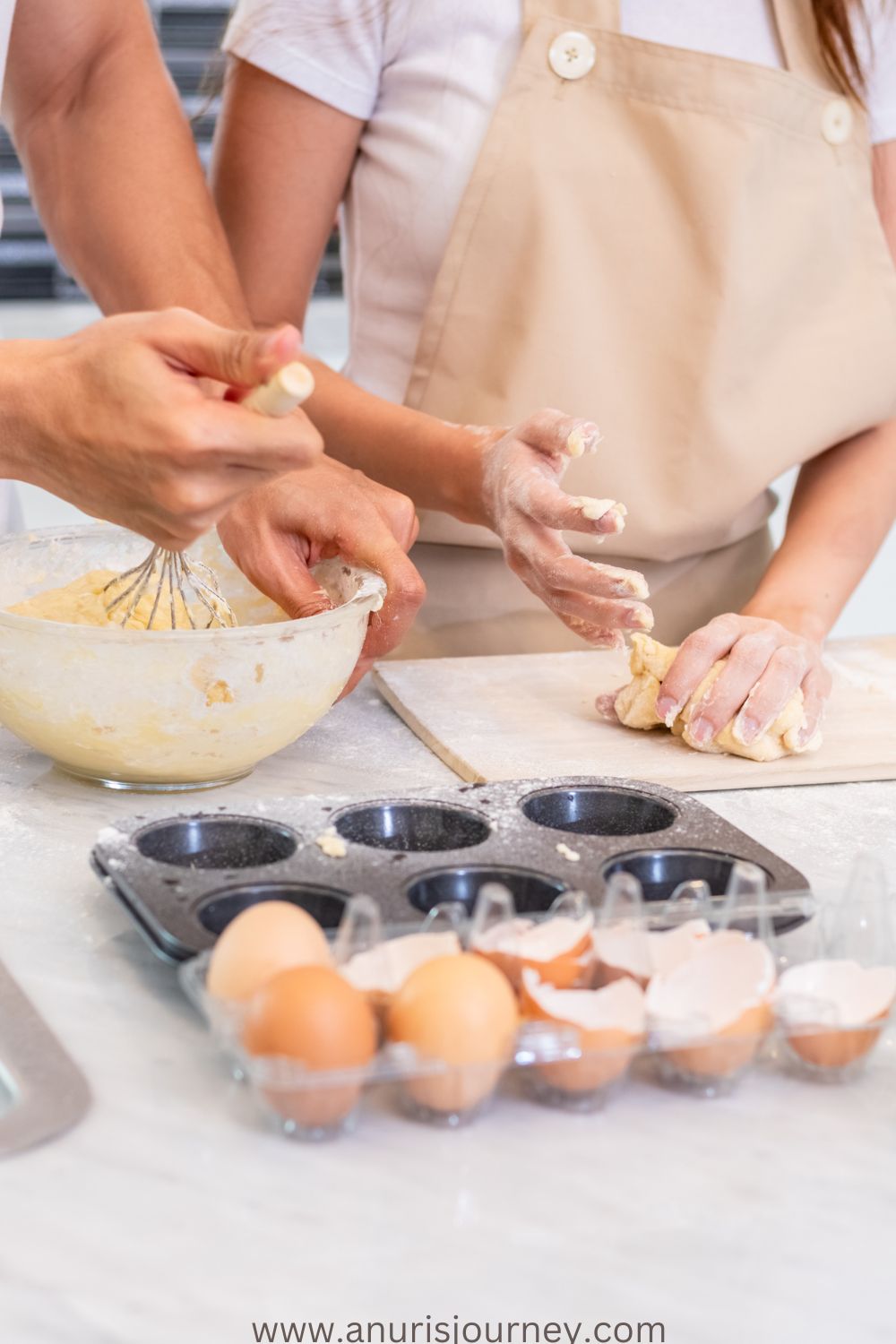 couple-baking-together-as-one-of-the-anniversary-day-ideas