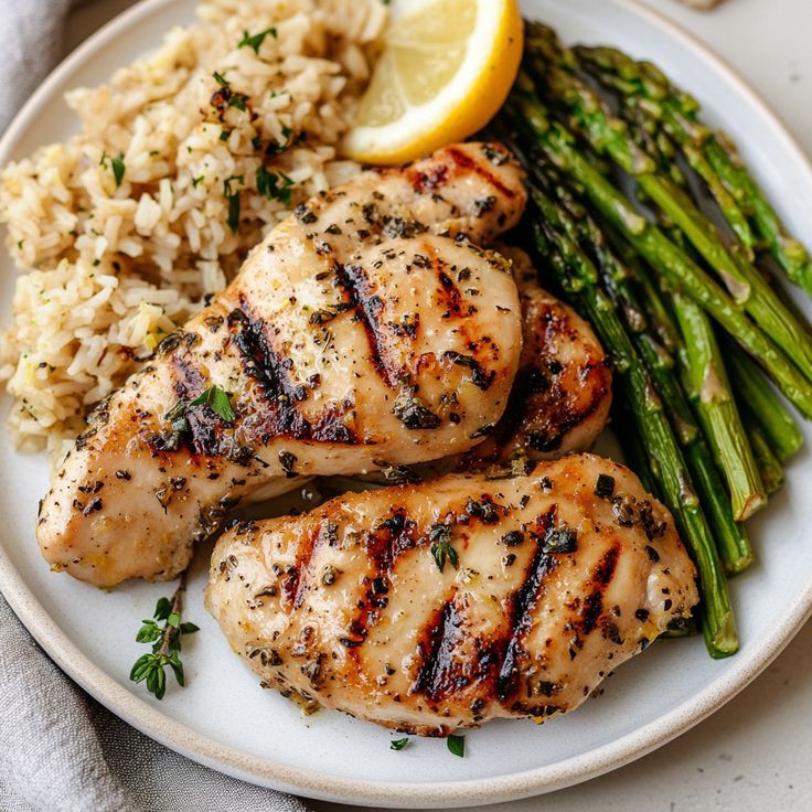 lemon-herb-grilled-chicken-spring-recipes