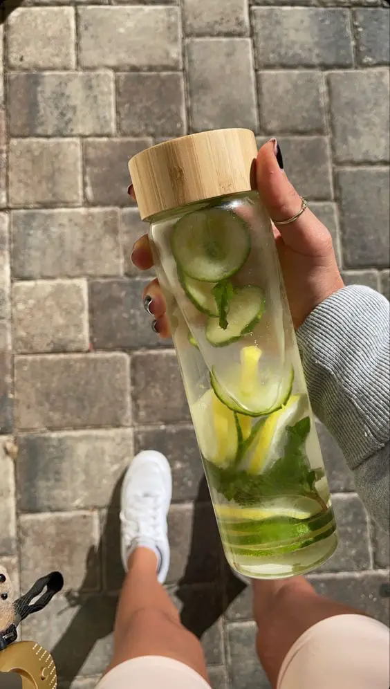 herb-infused-water