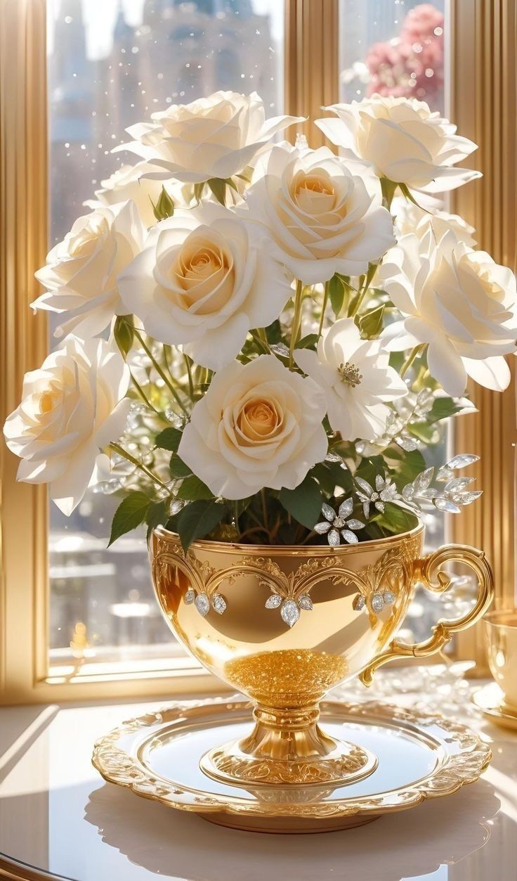 magnolia-and-gardenia-arrangement