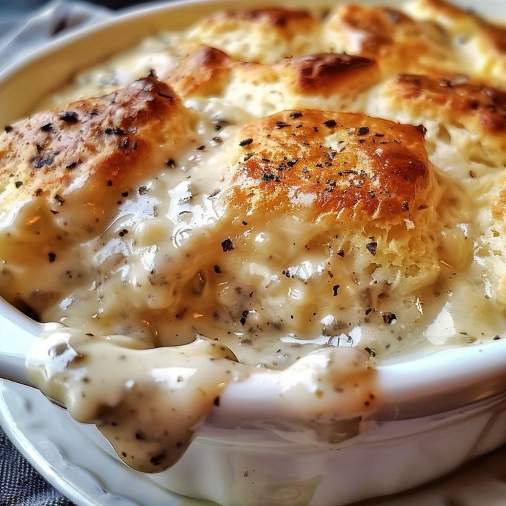 biscuit-and-gravy-casserole