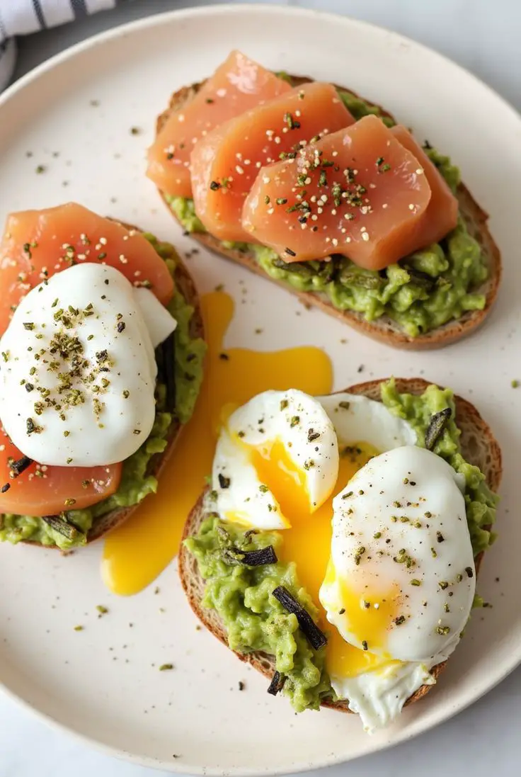 avocado-toast-with-poached-eggs