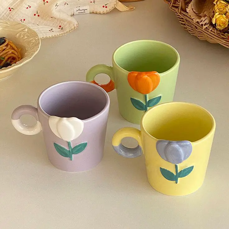 spring-themed-ceramic-mugs