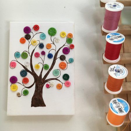 button-tree-art