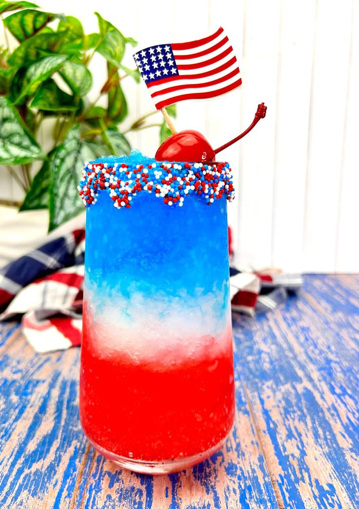 Red-White-and-Blue-Margarita-as-31-Must-Try-4th-of-July-Drink-Recipes-Both-Alcoholic-Non-Alcoholic.