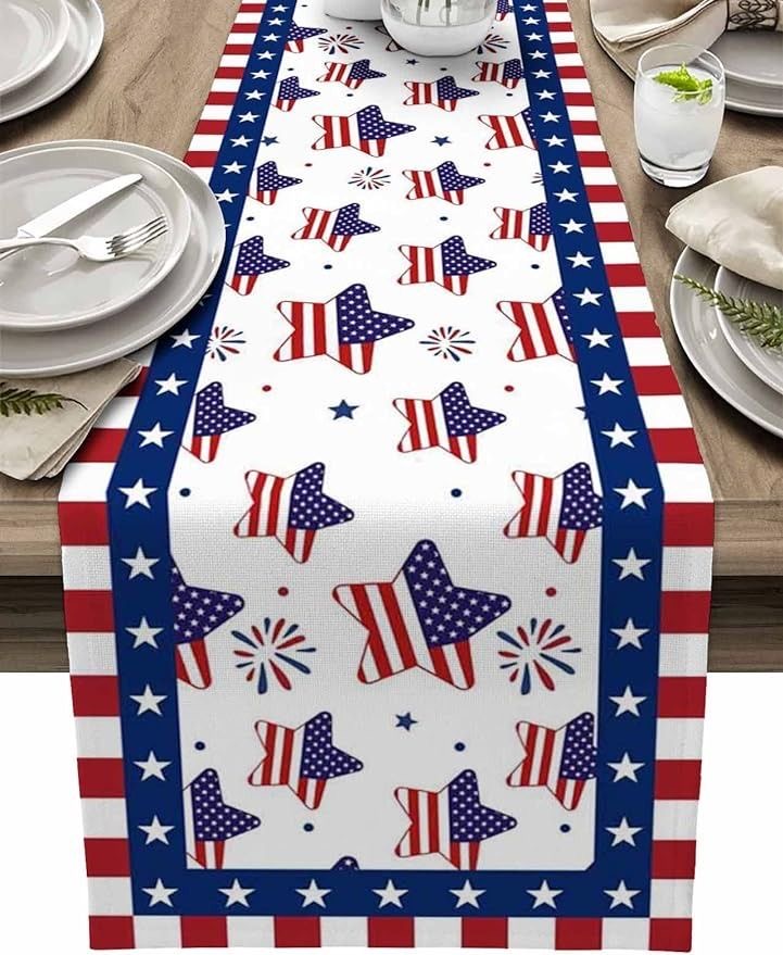 4th-of-July-Table-Runner-as-DIY-4th-of-July-Decorations-That-are-Pinterest-worthy