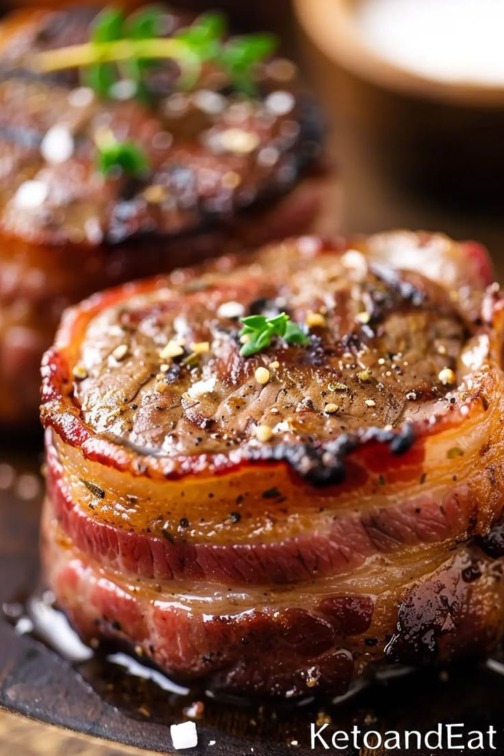 Bacon-Wrapped-Filet-Mignon.-as-35-Irresistible-Fathers-Day-Dinner-Recipes-Hell-Love.