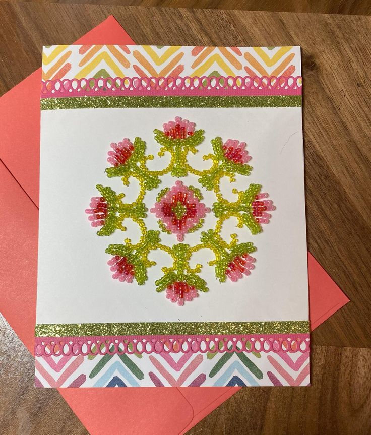 Beaded-Embellished-Card