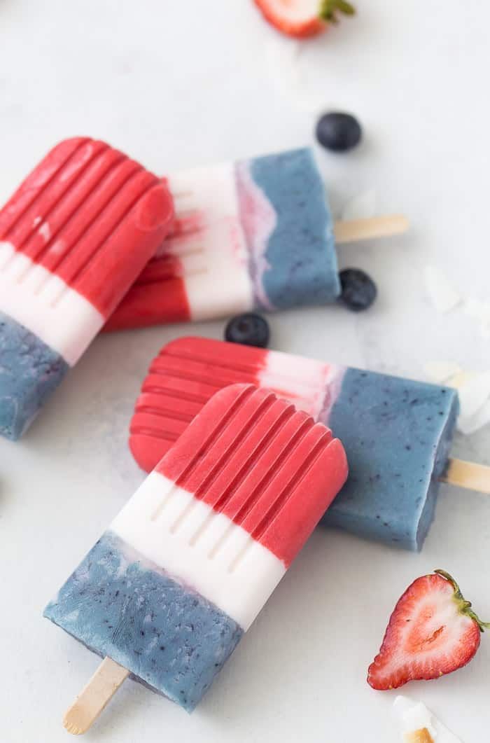 Berry-Coconut-Popsicles