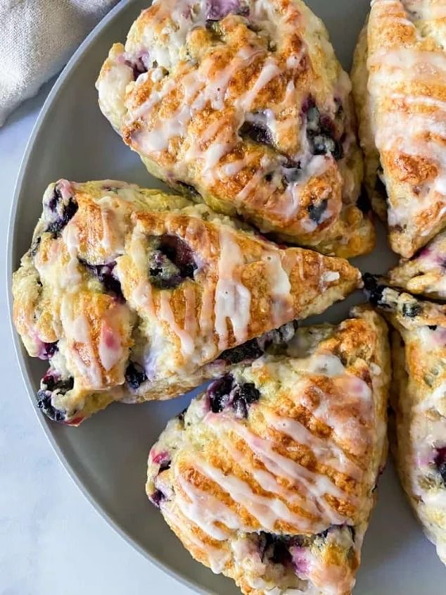 Blueberry-Lemon-Scones