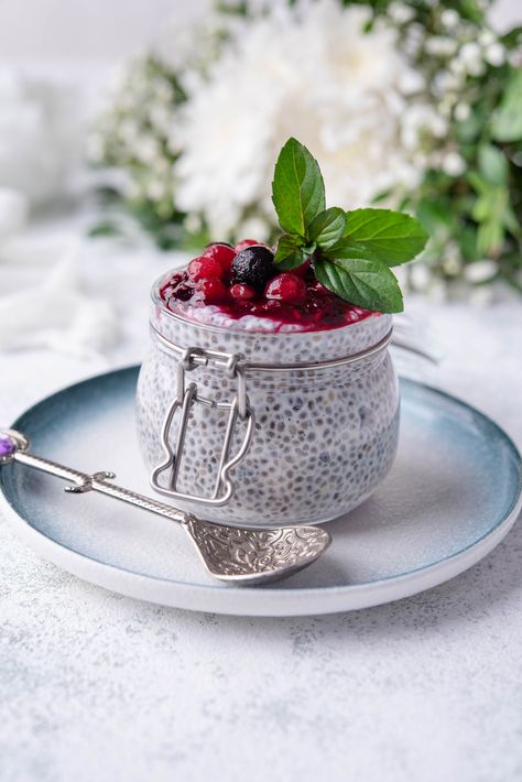 Chia-Pudding-with-Mixed-Berries