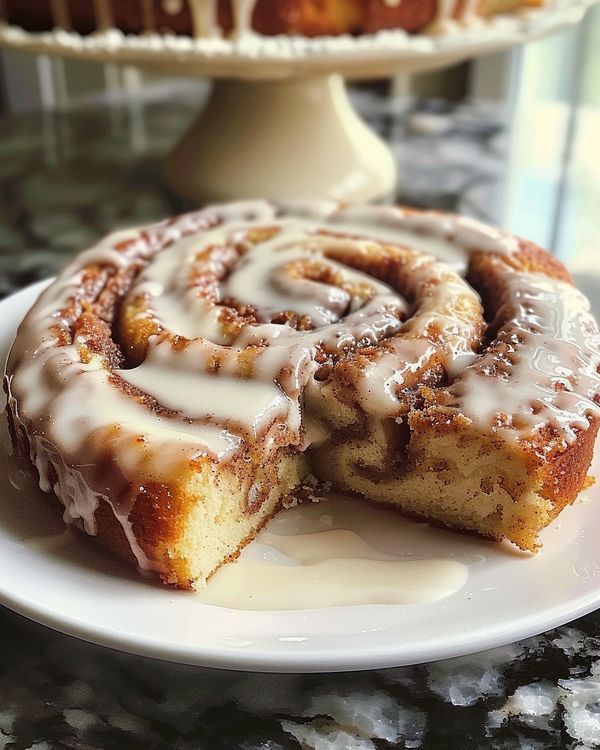 Cinnamon-Roll-Cake