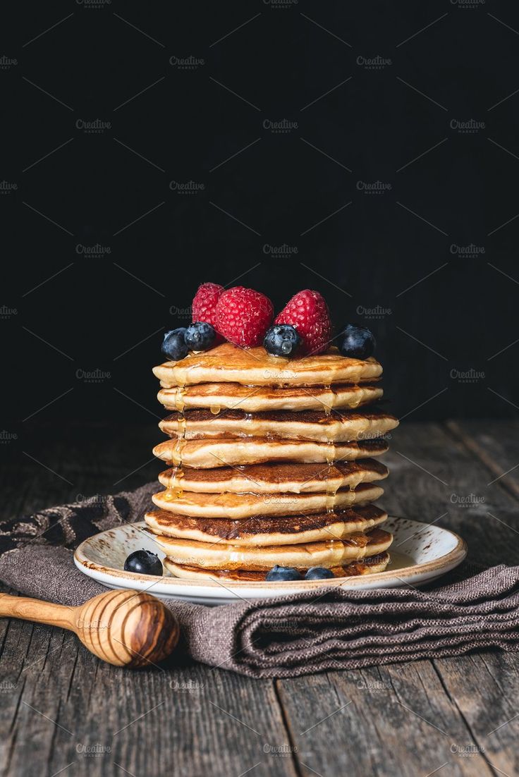 Classic-Pancake-Stack-with-a-Twist-as-29-Unique-Fathers-Day-Breakfast-Ideas-to-Start-His-Day-Right