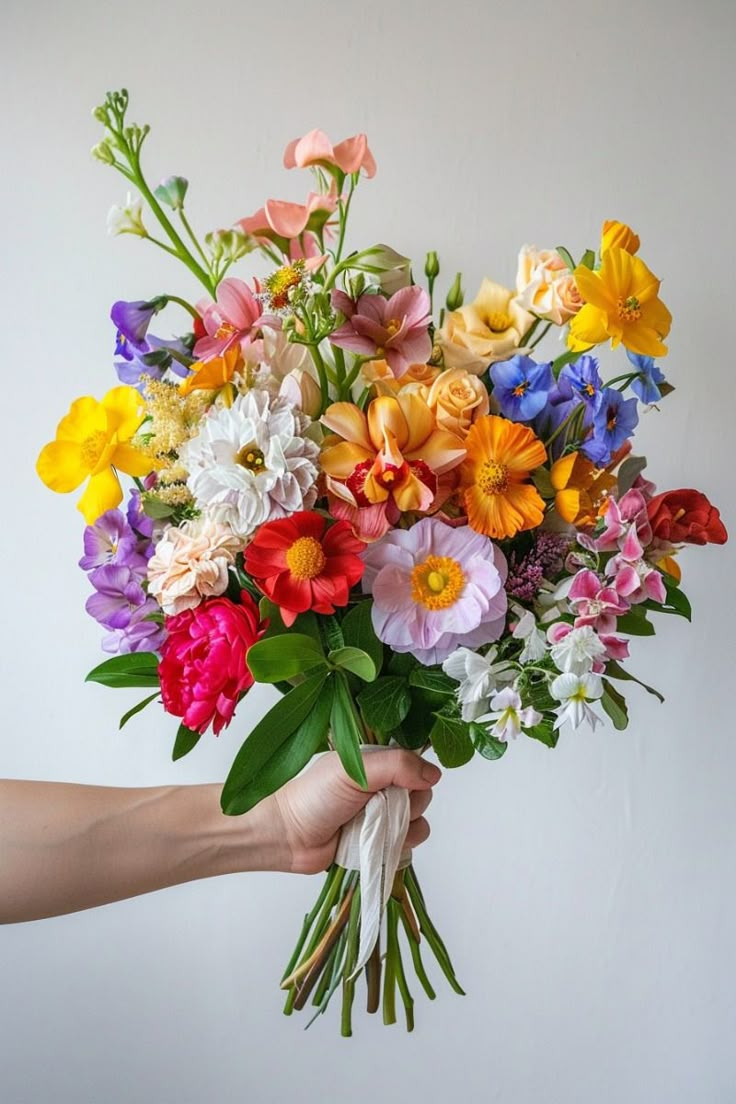 Colorful-Wildflower-Arrangement