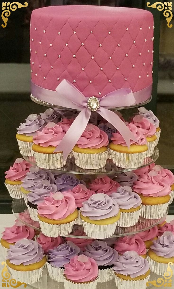 Cupcake-Tower-Cake