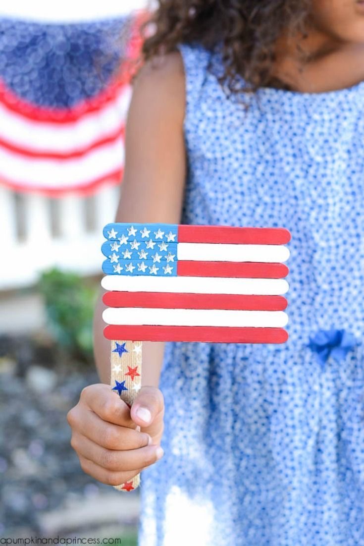 DIY-Popsicle-Stick-American-Flag