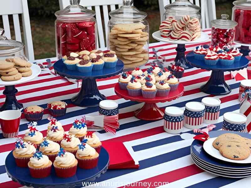 Dessert-Table-Delight-as-35-Stunning-Red-White-Blue-Tablescapes-for-an-Instagram-Worthy-July-4th