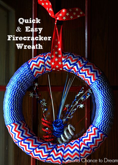 Firecracker-Wreath