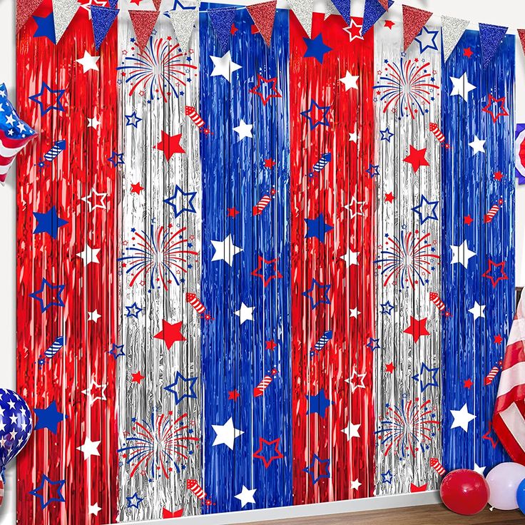 Firework-Banner-as-25-DIY-Firework-Inspired-Decorations-to-Make-Your-4th-of-July-Pop