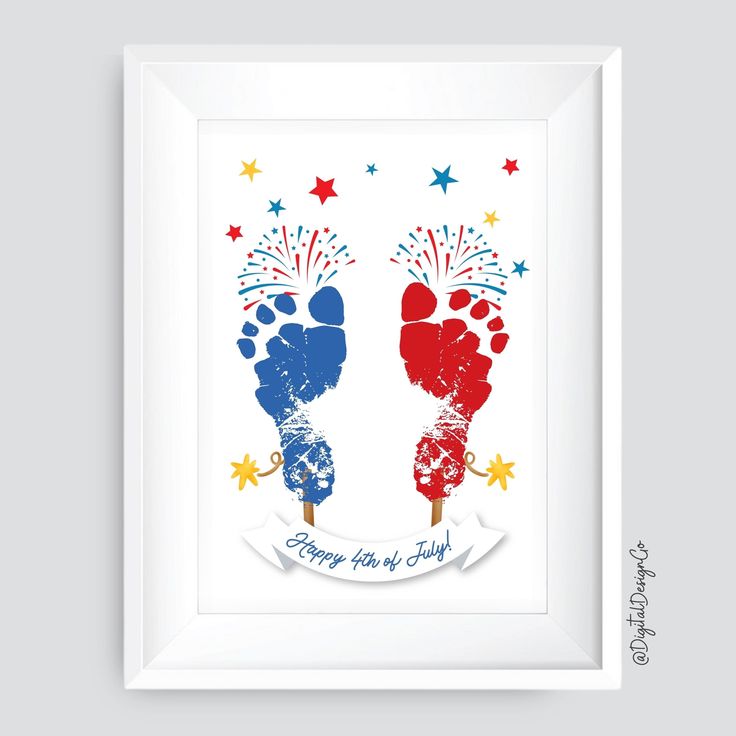 Firework-Footprint-Art